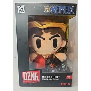 YuMe DZNR One Piece MONKEY D LUFFY Dead OR Alive Edition 32 Plush Figure NEW